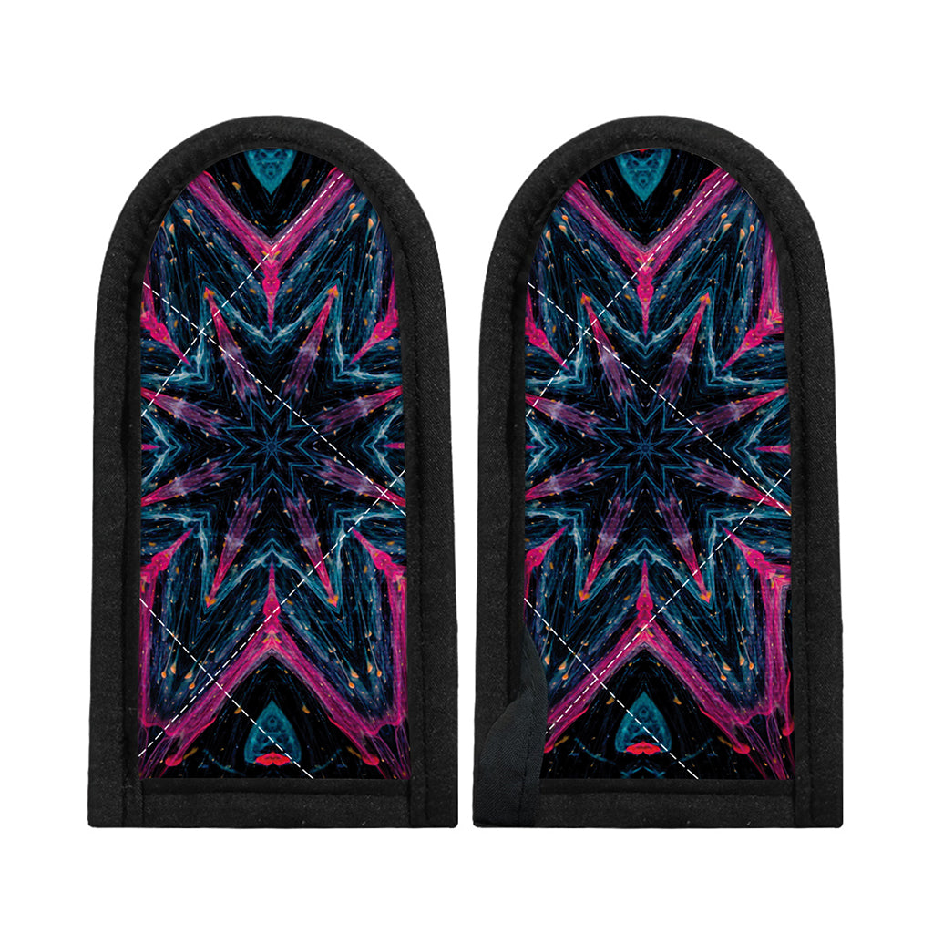 Dark Cloud Kaleidoscope Print Skillet Handle Cover
