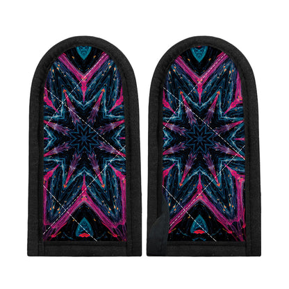 Dark Cloud Kaleidoscope Print Skillet Handle Cover