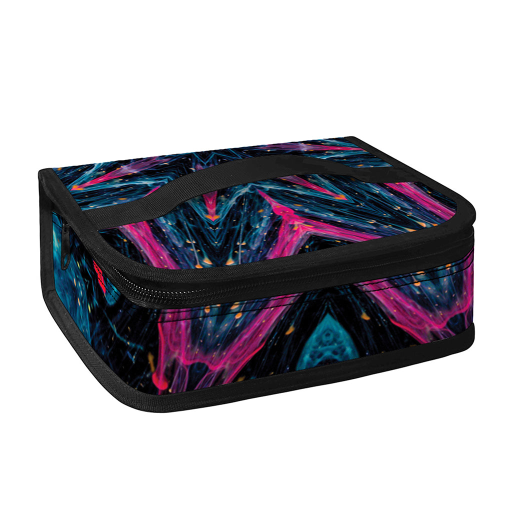 Dark Cloud Kaleidoscope Print Small Lunch Bag