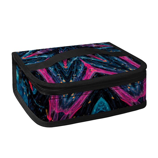 Dark Cloud Kaleidoscope Print Small Lunch Bag