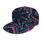 Dark Cloud Kaleidoscope Print Snapback Cap