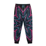 Dark Cloud Kaleidoscope Print Sweatpants