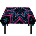 Dark Cloud Kaleidoscope Print Tablecloth