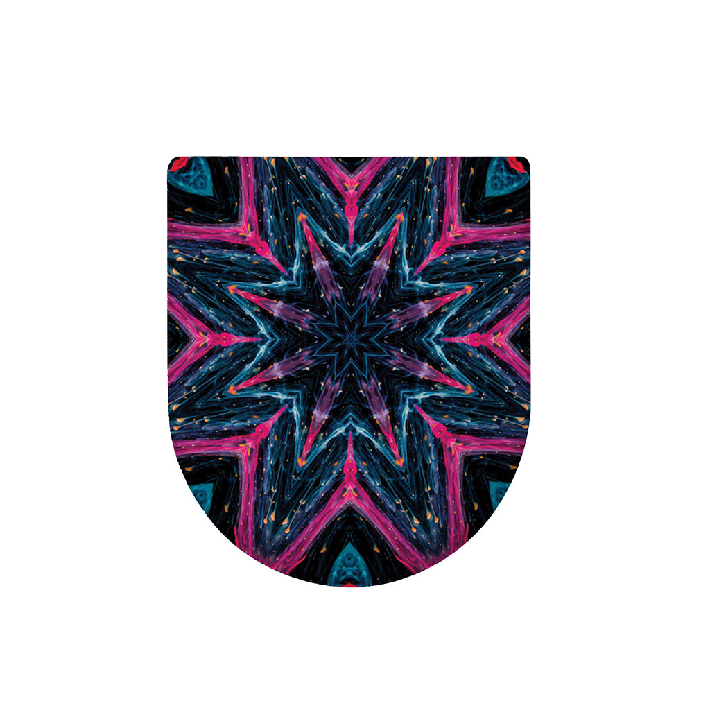 Dark Cloud Kaleidoscope Print Toilet Lid Cover