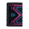 Dark Cloud Kaleidoscope Print Trifold Wallet