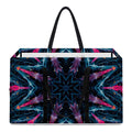 Dark Cloud Kaleidoscope Print Utility Tote Bag