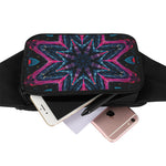 Dark Cloud Kaleidoscope Print Waist Bag