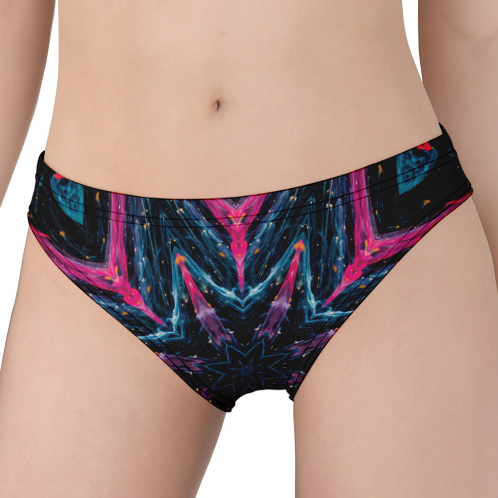 Dark Cloud Kaleidoscope Print Women's Panties