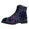 Dark Cloud Kaleidoscope Print Work Boots