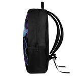 Dark Gemini Zodiac Sign Print 17 Inch Backpack