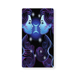 Dark Gemini Zodiac Sign Print Baby Crib Sheet