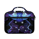 Dark Gemini Zodiac Sign Print Briefcase Bible Bag