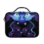 Dark Gemini Zodiac Sign Print Briefcase Bible Bag