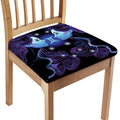 Dark Gemini Zodiac Sign Print Chair Cushion Cover