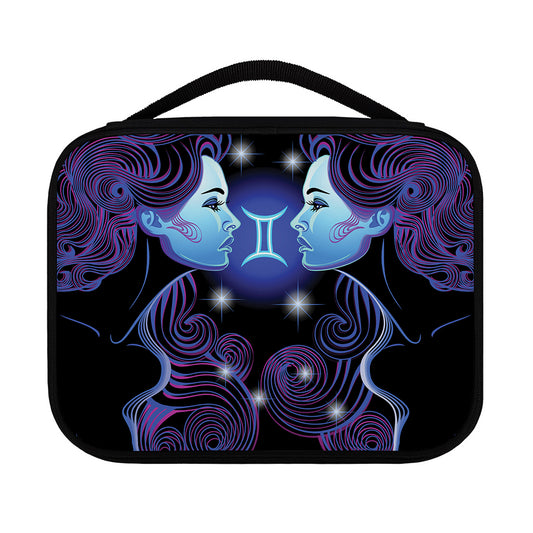 Dark Gemini Zodiac Sign Print Classic Bible Case