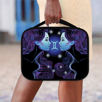 Dark Gemini Zodiac Sign Print Classic Bible Case