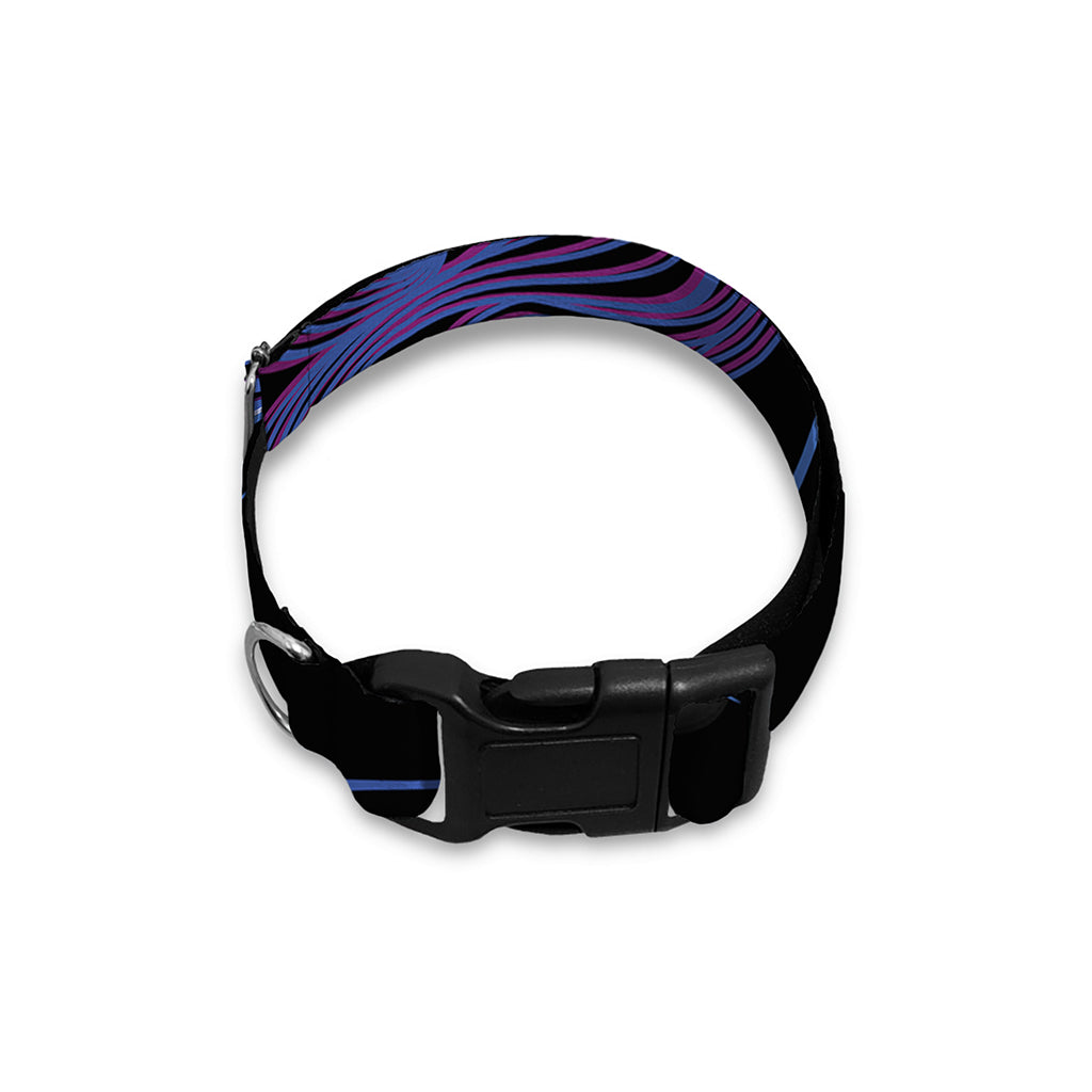 Dark Gemini Zodiac Sign Print Dog Collar