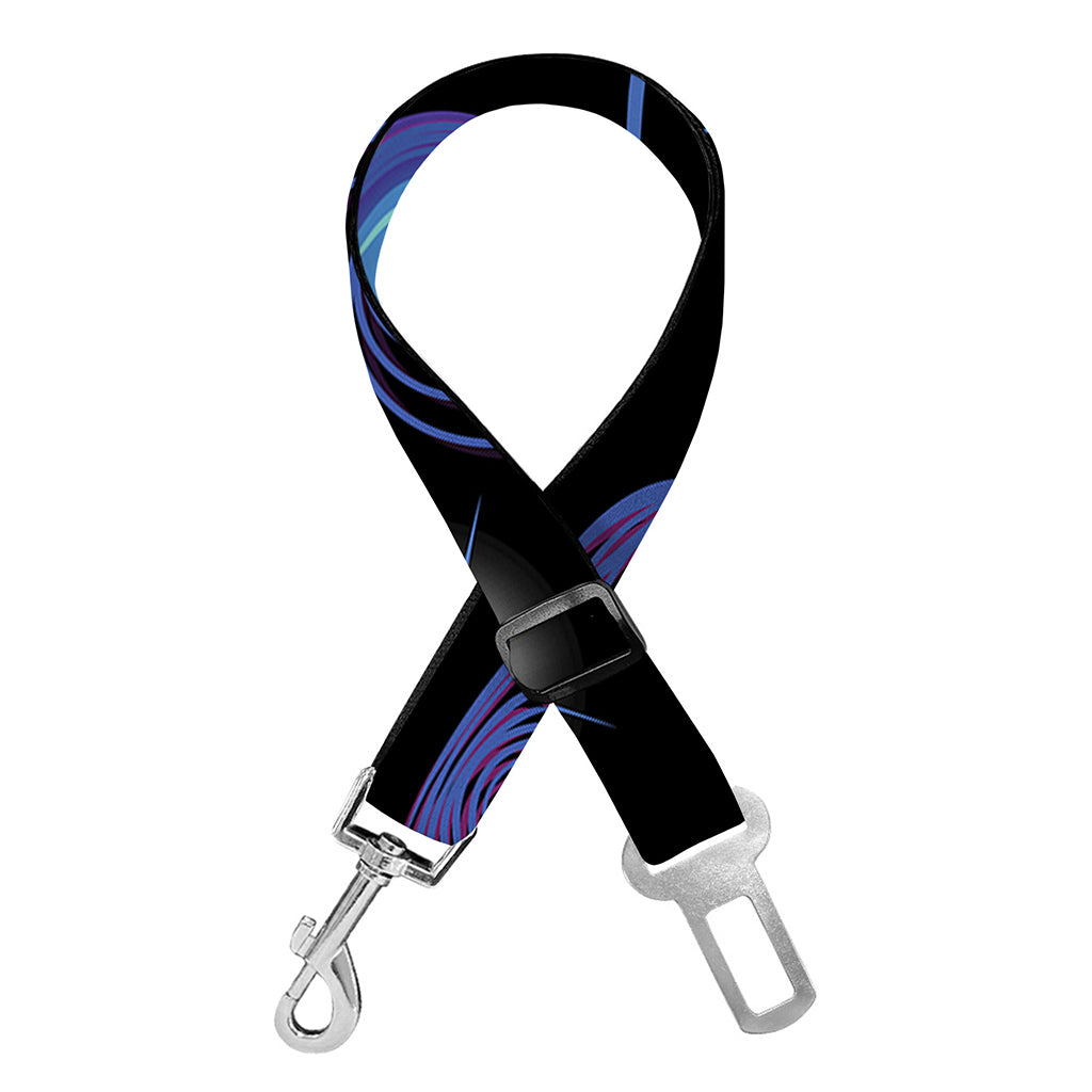Dark Gemini Zodiac Sign Print Dog Seat Belt