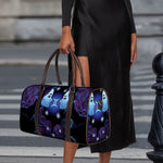 Dark Gemini Zodiac Sign Print Duffle Bag