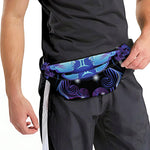Dark Gemini Zodiac Sign Print Fanny Pack