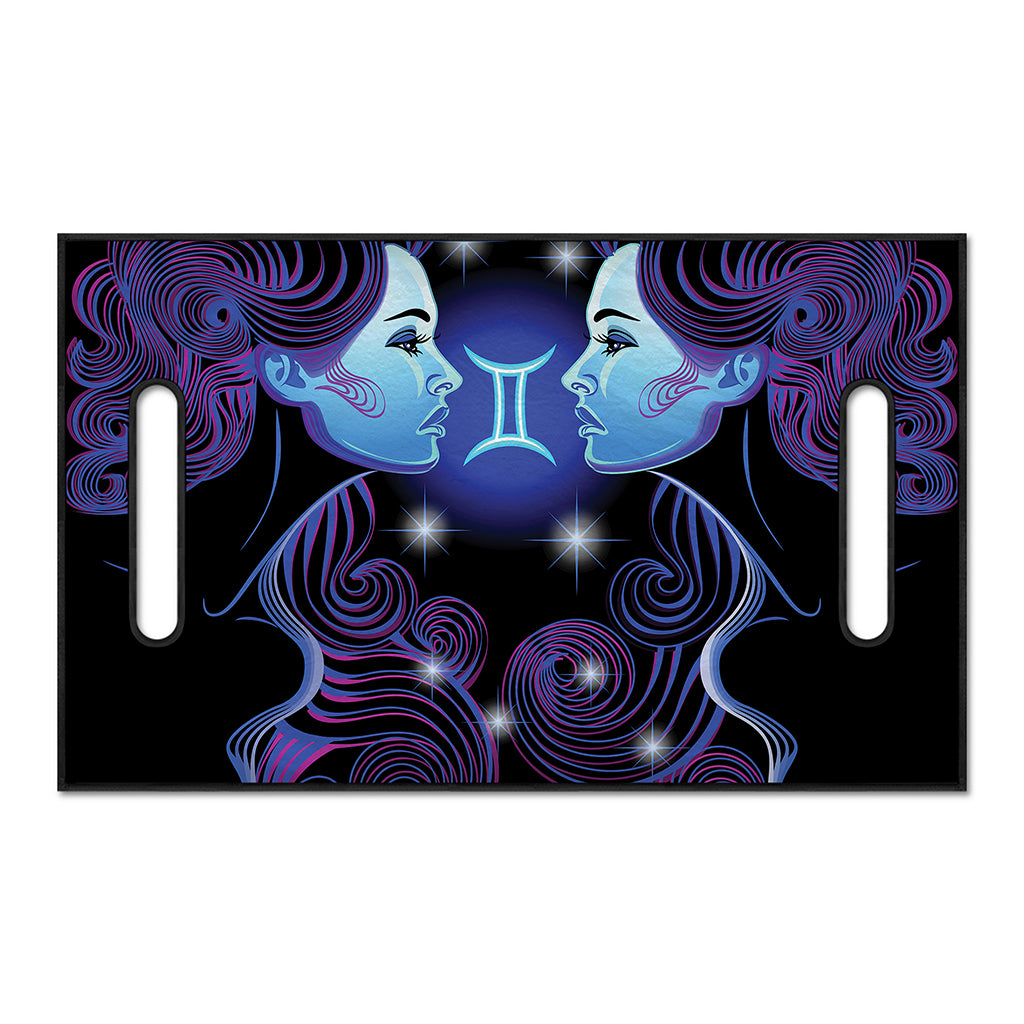 Dark Gemini Zodiac Sign Print Golf Cart Seat Cover
