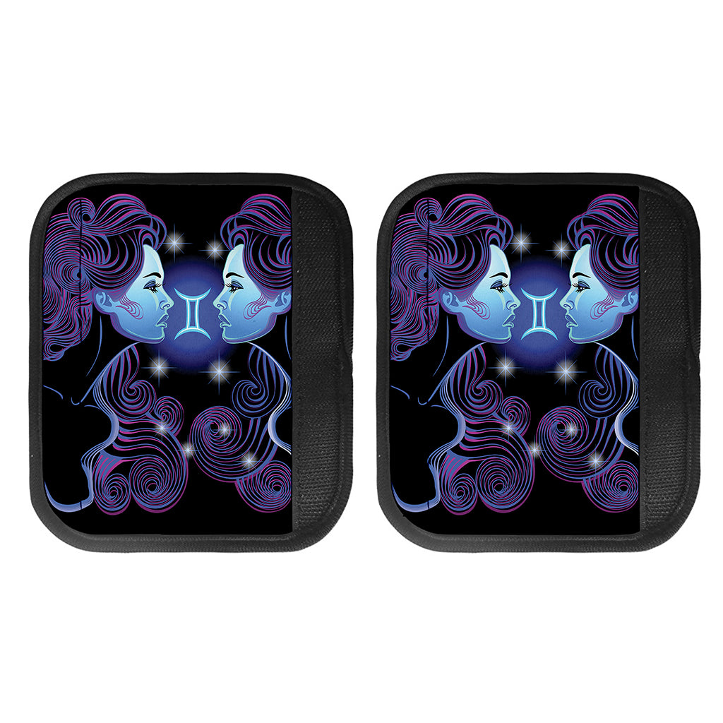 Dark Gemini Zodiac Sign Print Handle Covers