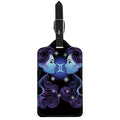Dark Gemini Zodiac Sign Print Luggage Tag
