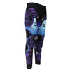 Dark Gemini Zodiac Sign Print Men's Compression Pants