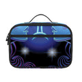 Dark Gemini Zodiac Sign Print Portable Lunch Bag