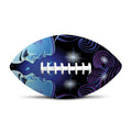 Dark Gemini Zodiac Sign Print Rugby Ball