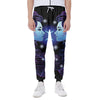 Dark Gemini Zodiac Sign Print Scuba Joggers