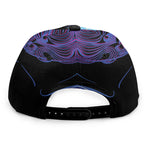 Dark Gemini Zodiac Sign Print Snapback Cap