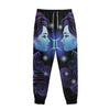 Dark Gemini Zodiac Sign Print Sweatpants