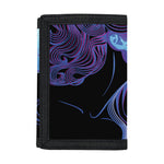 Dark Gemini Zodiac Sign Print Trifold Wallet