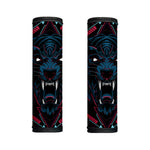 Dark Geometric Wolf Print Handle Covers