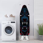 Dark Geometric Wolf Print Ironing Board Cover