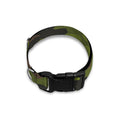 Dark Green And Black Camouflage Print Dog Collar