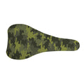 Dark Green Camouflage Print Bicycle Seat Cover