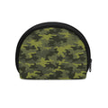 Dark Green Camouflage Print Coin Purse