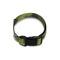 Dark Green Camouflage Print Dog Collar