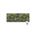 Dark Green Camouflage Print Extended Mouse Pad