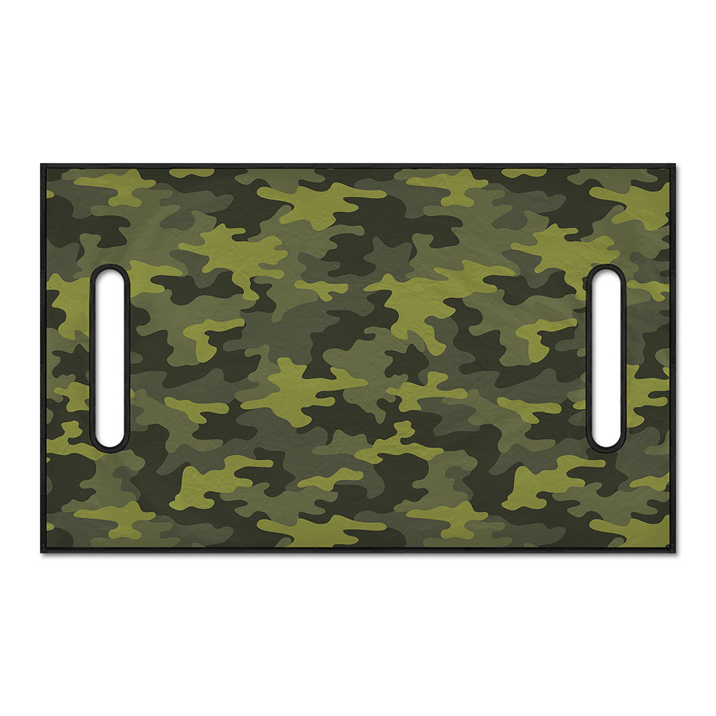 Dark Green Camouflage Print Golf Cart Seat Cover