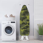 Dark Green Camouflage Print Ironing Board Cover