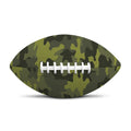 Dark Green Camouflage Print Rugby Ball
