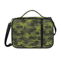 Dark Green Camouflage Print Shoulder Strap Bible Bag
