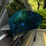Dark Green Galaxy Space Print Car Side Mirror Covers