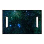 Dark Green Galaxy Space Print Golf Cart Seat Cover