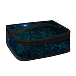 Dark Green Galaxy Space Print Small Lunch Bag