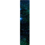 Dark Green Galaxy Space Print Table Runner