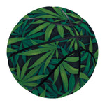 Dark Green Hemp Pattern Print Basketball